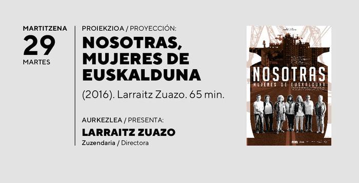 "Nosotras, mujeres de Euskalduna" dokumentalaren proiekzioa