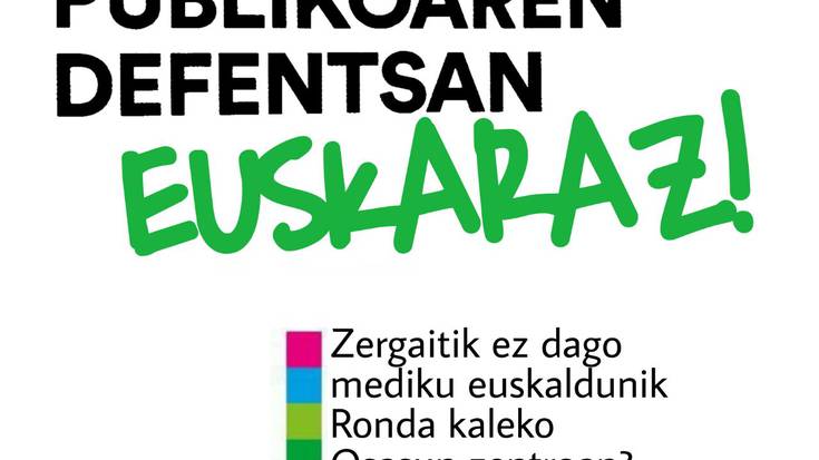 Osasun sistema publikoaren defentsan kalera