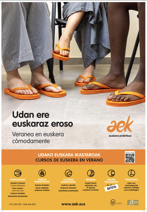 AEKk udako barnetegien eta ikastaroen kanpaina abiatu du