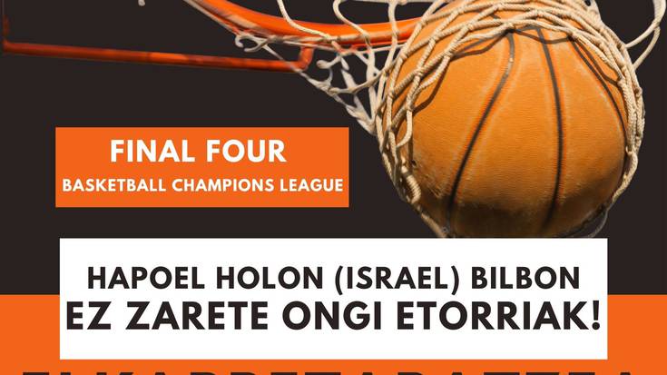 Israelgo Hapoel Holon taldearen etorreraren aurkako elkarretaratzea