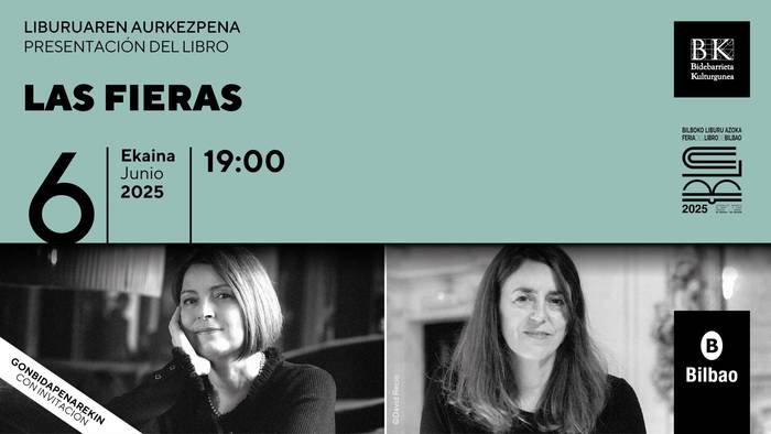 Las fieras liburuaren aurkezpena Bidebarrieta Kulturgunean