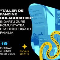 🎨 Elkarlaneko fanzine tailerra Ekonopolon