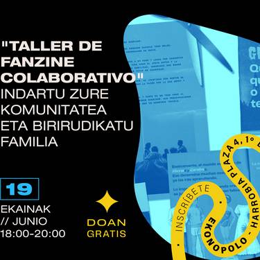 🎨 Elkarlaneko fanzine tailerra Ekonopolon