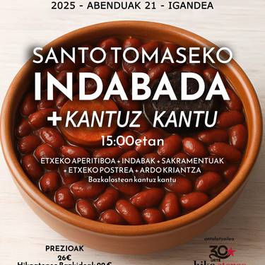 SAN TOMASEKO INDABADA + kantuz kantu Hika Ateneon