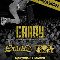 Carry + Bellako + Terminal Violence Zorrotzako Gaztetxean