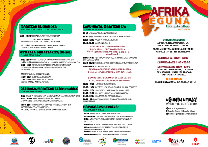 Afrika Eguna El Orgullo Bilbao VIII. edizioa