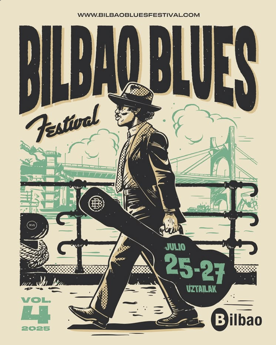 Bilbao Blues Festival Jaialdiaren IV. edizioa uztailaren 25etik 27ra izango da