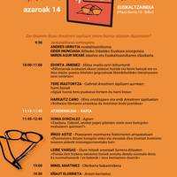 ‘GABRIELEN ISPILUETAN BARRENA’: ARESTIK EUSKAL IDAZLEENGAN IZAN DUEN ERAGINA AZTERTZEKO JARDUNALDIA Euskaltzaindian