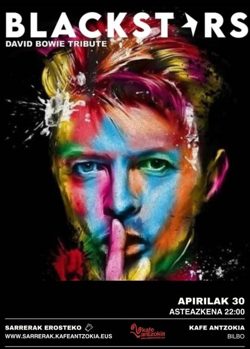 BLACKSTARS David Bowie Tribute Kafe Antzokian