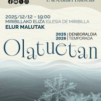 Bilboko Udal Txistulari Banda: ELUR MALUTAK kontzertua Miribillako Elizan