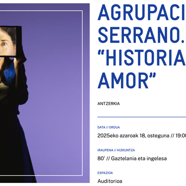 AGRUPACIÓN SEÑOR SERRANO. “HISTORIA DEL AMOR” Alondigako Auditorioan