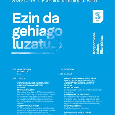 SAREren II. Konferentzia Euskalduna Jauregian