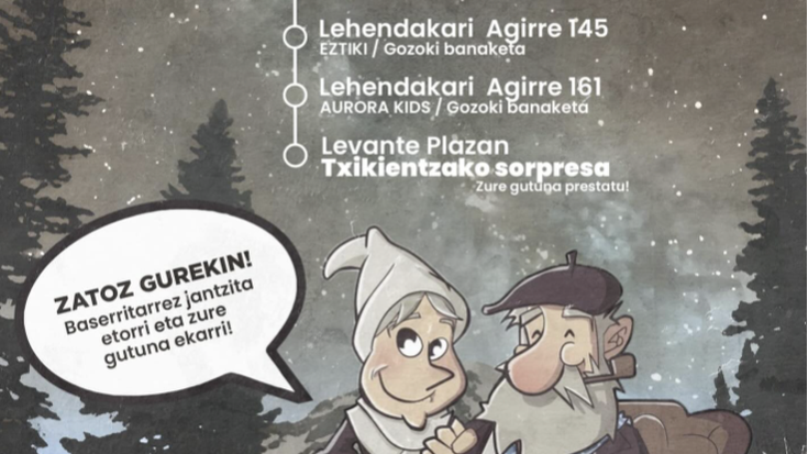 Olentzero eta Mari Domingi San Inazion🪅🍷🫏