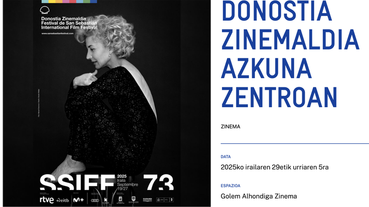 DONOSTIA ZINEMALDIA Alondigako Golem Zinemetan