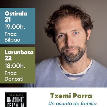 Un asunto de familia liburuaren aurkezpena eta sinaketa Fnacen