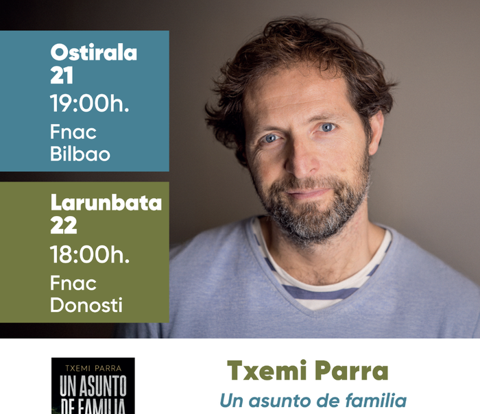 Un asunto de familia liburuaren aurkezpena eta sinaketa Fnacen