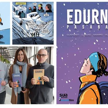 Edurne Pasaban: ibilbidea eta bizitza oso bat komikiaren aurkezpena Euskalduna Jauregian
