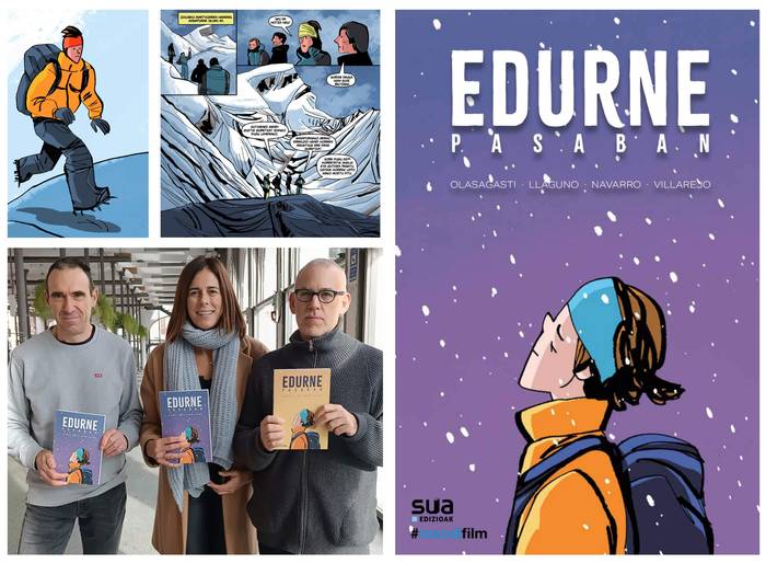 Edurne Pasaban: ibilbidea eta bizitza oso bat komikiaren aurkezpena Euskalduna Jauregian