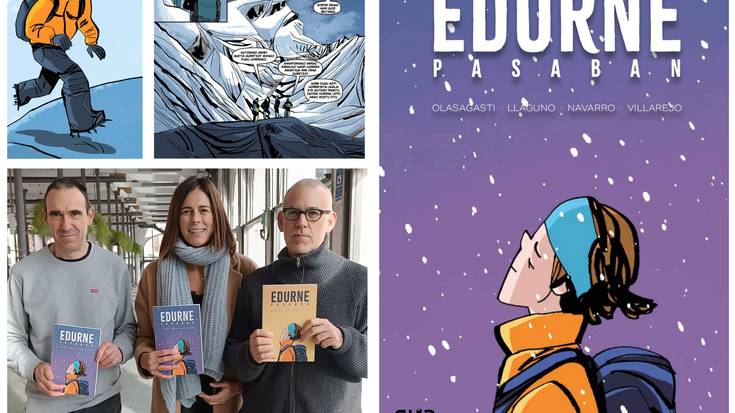 Edurne Pasaban: ibilbidea eta bizitza oso bat komikiaren aurkezpena Euskalduna Jauregian