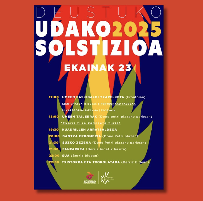 🔥DEUSTUKO UDAKO SOLSTIZIOA!🔥