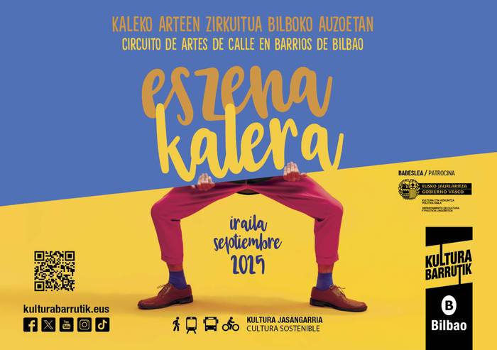 “Eszena kalera” programak 32 emanaldia eskainiko ditu