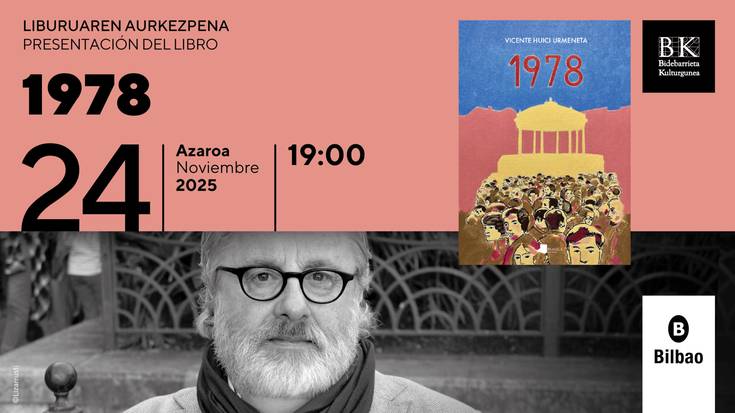 "1978" liburuaren aurkezpena Bidebarrieta Kulturgunean