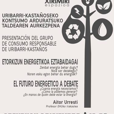 Uribarri-Kastañoseko Kontsumo arduratsuko taldearen aurkezpena Xirimiri espazioan