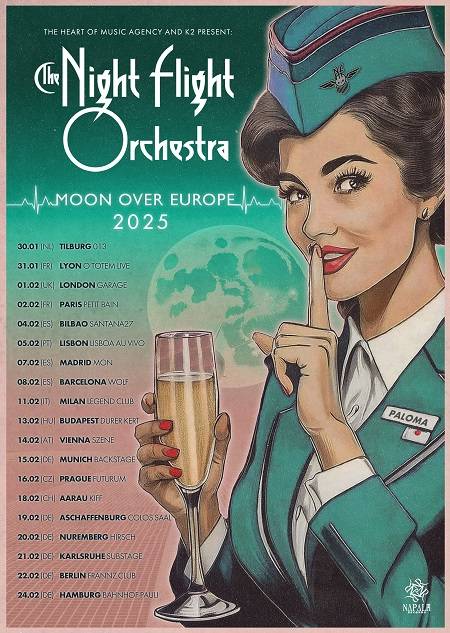 THE NIGHT FLIGHT ORCHESTRA + tbc Santana27 Aretoan