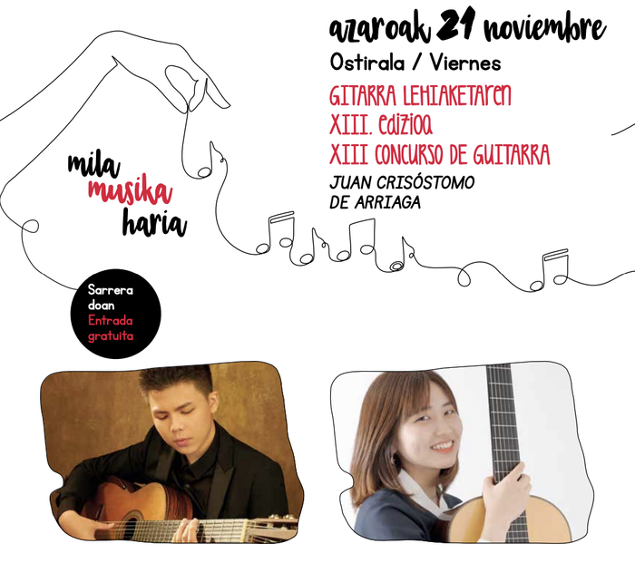 Mila Musika Haria: YITAO LUO eta ERIKA TAKADA Bertendona Institutuan