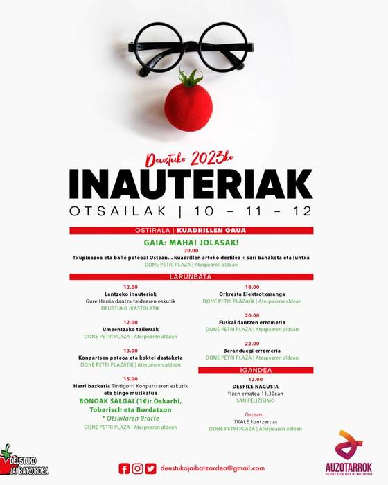 Deustuko inauteriak 2023
