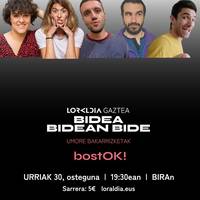 BIDEA BIDEAN BIDE: bostOK! Biran
