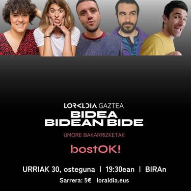 BIDEA BIDEAN BIDE: bostOK! Biran