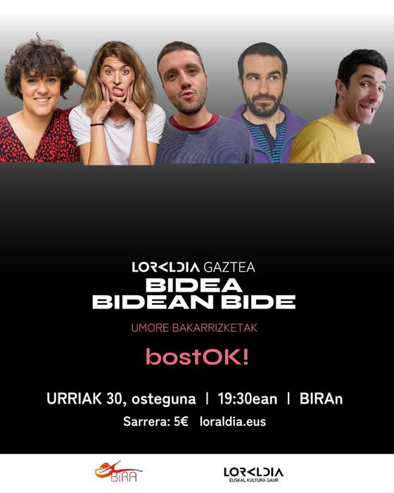 BIDEA BIDEAN BIDE: bostOK! Biran