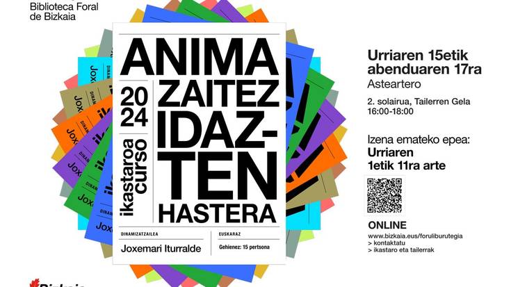 Ikastaroa: Anima zaitez idazten hastera