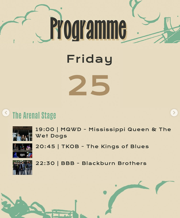 Bilbao Blues Festival: kontzertuak Areatzan