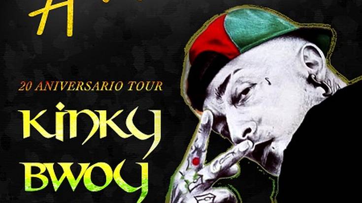 KINKY BWOY - A mi aire 20. urteurrena tour + Chusterfield Santana27 Aretoan (Blue Sala)