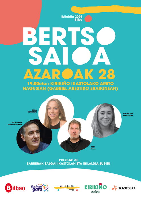 IBILALDIA 2026: BERTSO SAIOA Kirikiño Ikastolan
