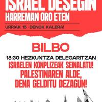 Palestinarekin Elkartasunaren mobilizazioa