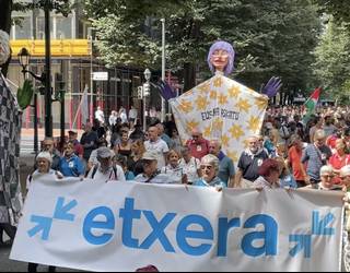 Bizkaiko Etxera Eguna: aldarrikapena eta elkartasuna berriz ere Bilbon