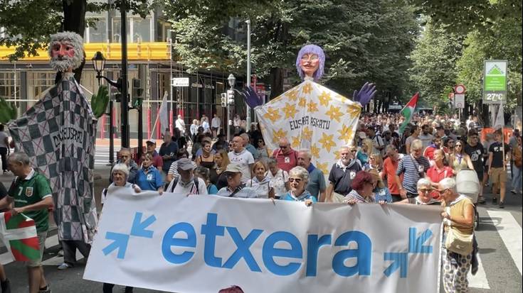 Bizkaiko Etxera Eguna: aldarrikapena eta elkartasuna berriz ere Bilbon