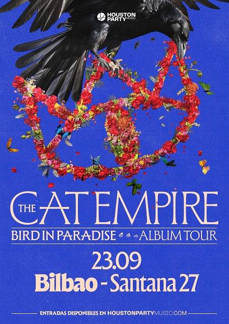 THE CAT EMPIRE + Artista gonbidatua Santana27 Aretoan (Sala Gold)