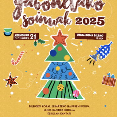 GABONETAKO SOINUAK 2025 Euskalduna Jauregian