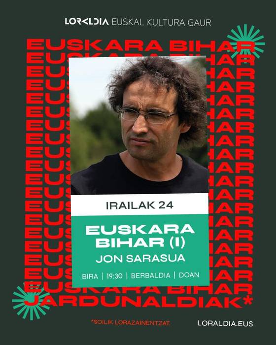 BIRA: Jon Sarasua "EUSKARA BIHAR (I)"