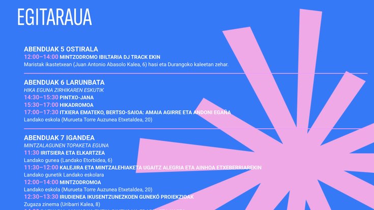 Mintzodromoa antolatu du Taupak, Mintzapraktika egitasmoa gertutik ezagutzeko ekimena