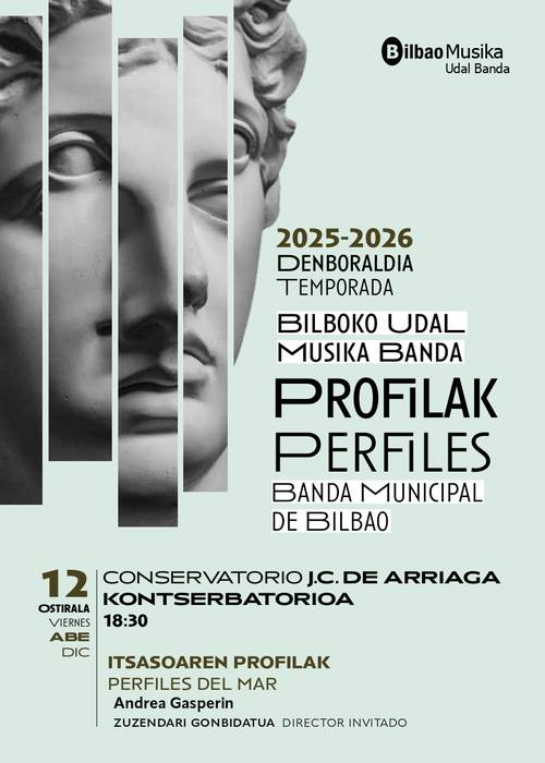 Bilboko Udal Musika Banda: PROFILAK kontzertua J.C. de Arriaga Kontserbatorioan