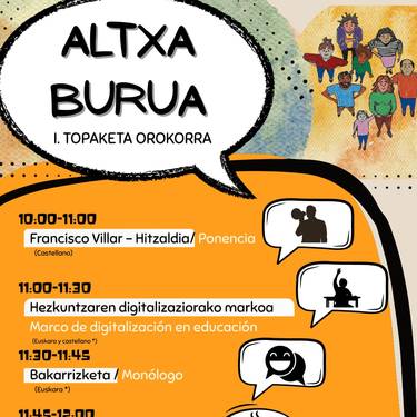 Altxa Burua herri-mugimenduaren I. Topaketa Orokorra larunbat honetan