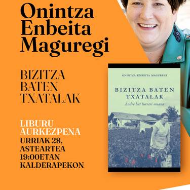 BIZITZA BATEN TXATALAK liburuaren aurkezpena Kalderapekon