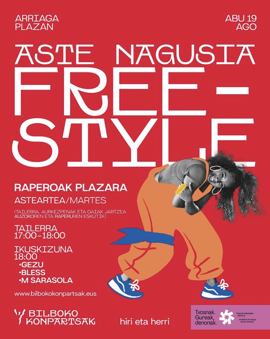 Bilboko Konpartsak: FREE STYLE tailerra + ikuskizuna