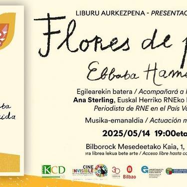 EBBABA HAMEIDAren "FLORES DE PAPEL" aurkezpena Bilborocken
