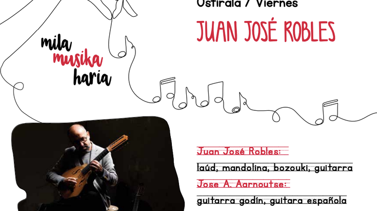 Mila Musika Haria: JUAN JOSÉ ROBLES Bertendona Institutuan